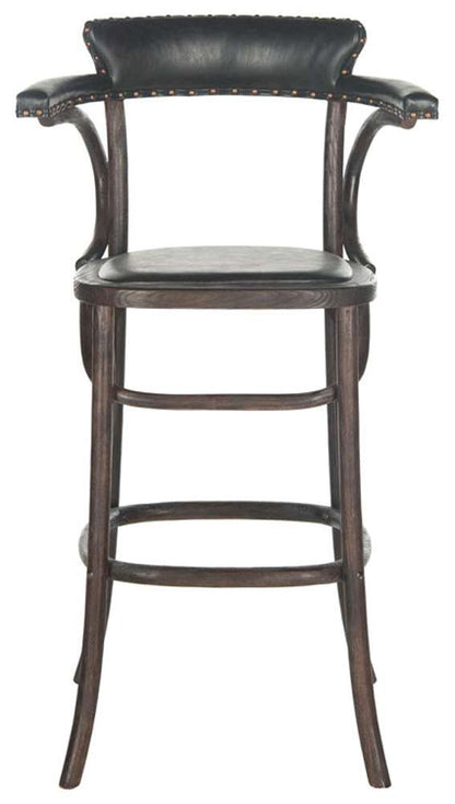 Safavieh - Kenny Barstool - Antique Black - MCR4687A veiw 1