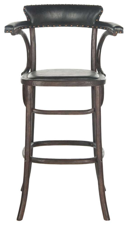 Safavieh - Kenny Barstool - Antique Black - MCR4687A veiw 1