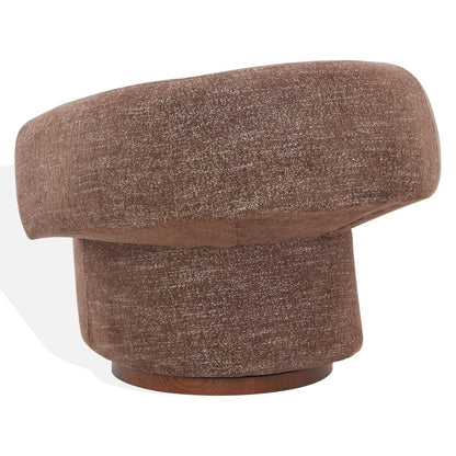 Safavieh - Kerriann Barrel Back Swivel Chair / Dark Brown - SFV4886B view 3