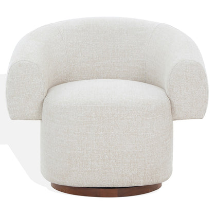Safavieh - Kerriann Barrel Back Swivel Chair / Taupe - SFV4886A view 1