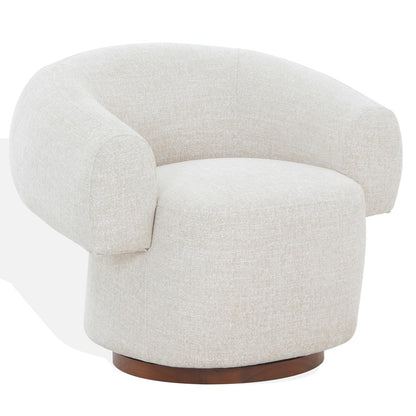 Safavieh - Kerriann Barrel Back Swivel Chair / Taupe - SFV4886A view 3