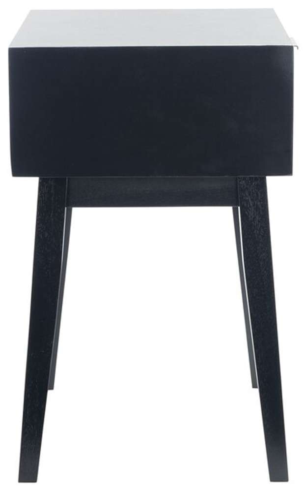 Safavieh - Keya 1 Drawer Accent Table - Black - White - ACC6601B veiw 3