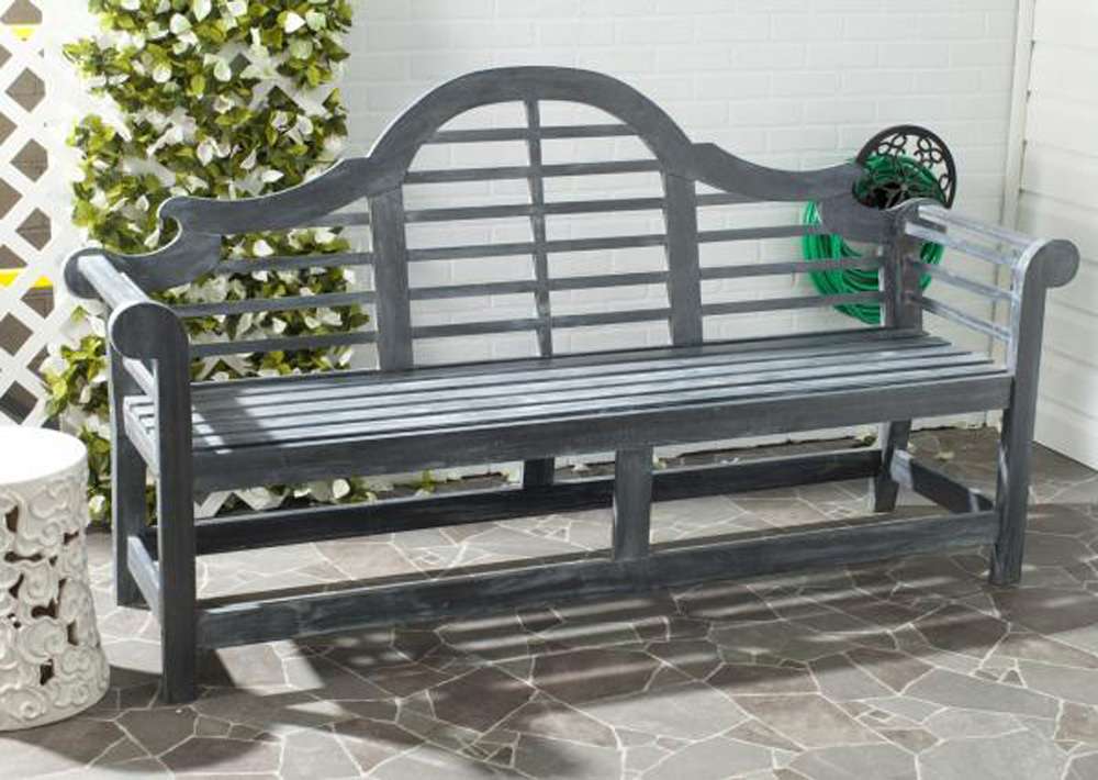 Safavieh - Khara Bench - Ash Grey - PAT6705A veiw 2