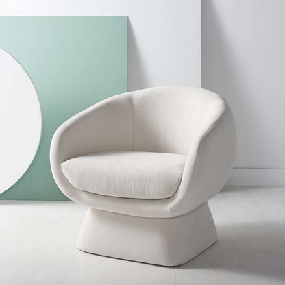 Safavieh - Couture - Kiana Modern Accent Chair - Creme - SFV4527D veiw 3
