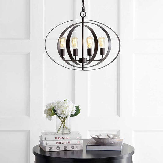 Safavieh - Killian 4Lt 8.125 Inch Pendant - Brass - PND4047A veiw 2