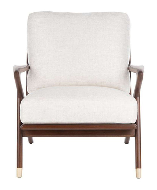 Safavieh - Couture - Killian Mid-Century Chair - Cream - SFV9015A veiw 1
