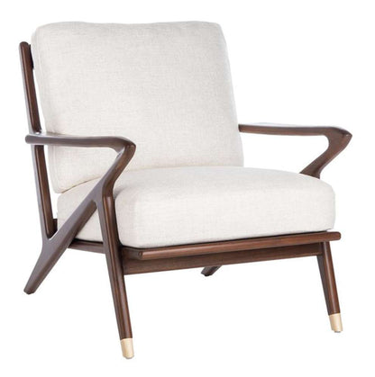 Safavieh - Couture - Killian Mid-Century Chair - Cream - SFV9015A veiw 3