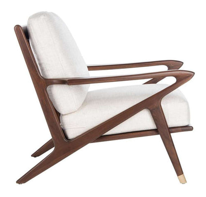 Safavieh - Couture - Killian Mid-Century Chair - Cream - SFV9015A veiw 4
