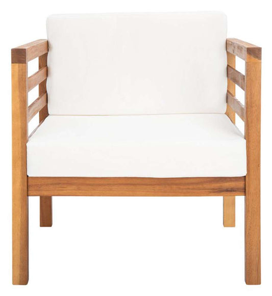 Safavieh - Kinnell Outdoor Armchair - Natural - Beige - PAT7301A veiw 1