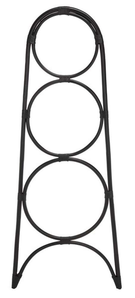 Safavieh - Kino 3 Tier Towel Hanger - Black - STG6501B veiw 1