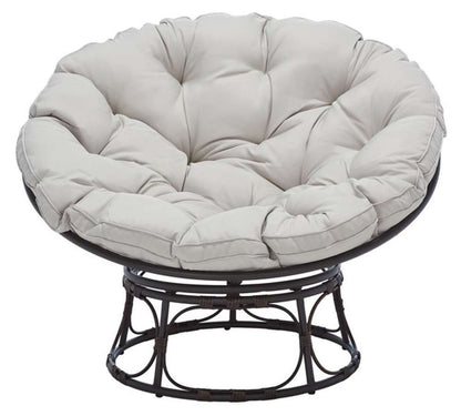 Safavieh - Kiraya Papasan Chair - Brown - Grey - PAT9041A veiw 1