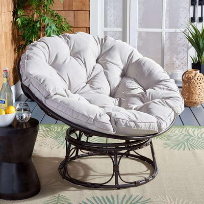 Safavieh - Kiraya Papasan Chair - Brown - Grey - PAT9041A veiw 2