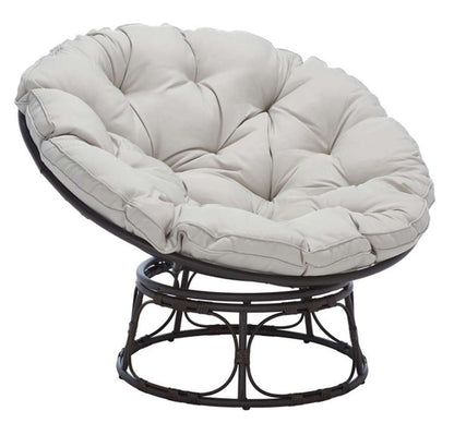 Safavieh - Kiraya Papasan Chair - Brown - Grey - PAT9041A veiw 3