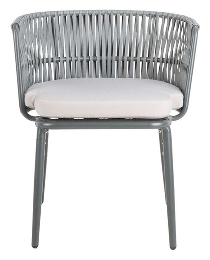 Safavieh - Kiyan Rope Chair - Grey  (Set of 2) - PAT4028A-SET2 veiw 1