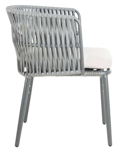 Safavieh - Kiyan Rope Chair - Grey  (Set of 2) - PAT4028A-SET2 veiw 4