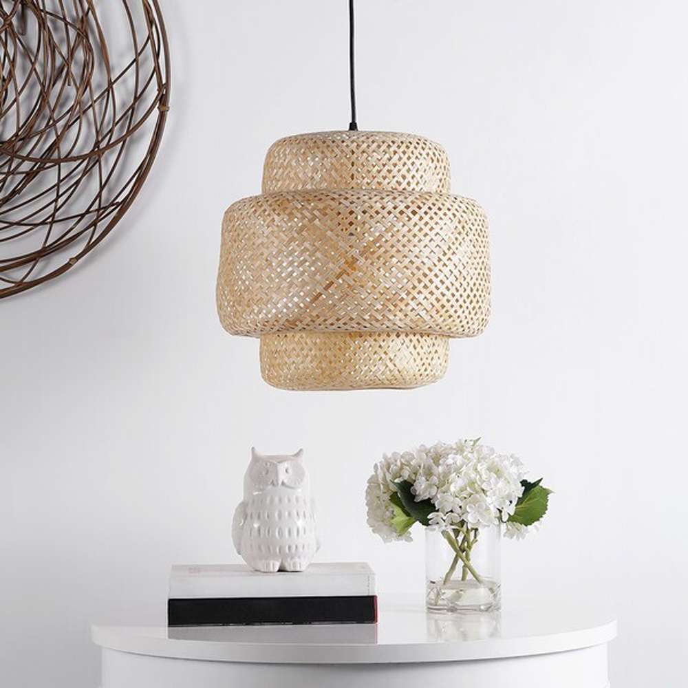 Safavieh - Klara 16.5 Inch Pendant - Natural - PND4128A veiw 1