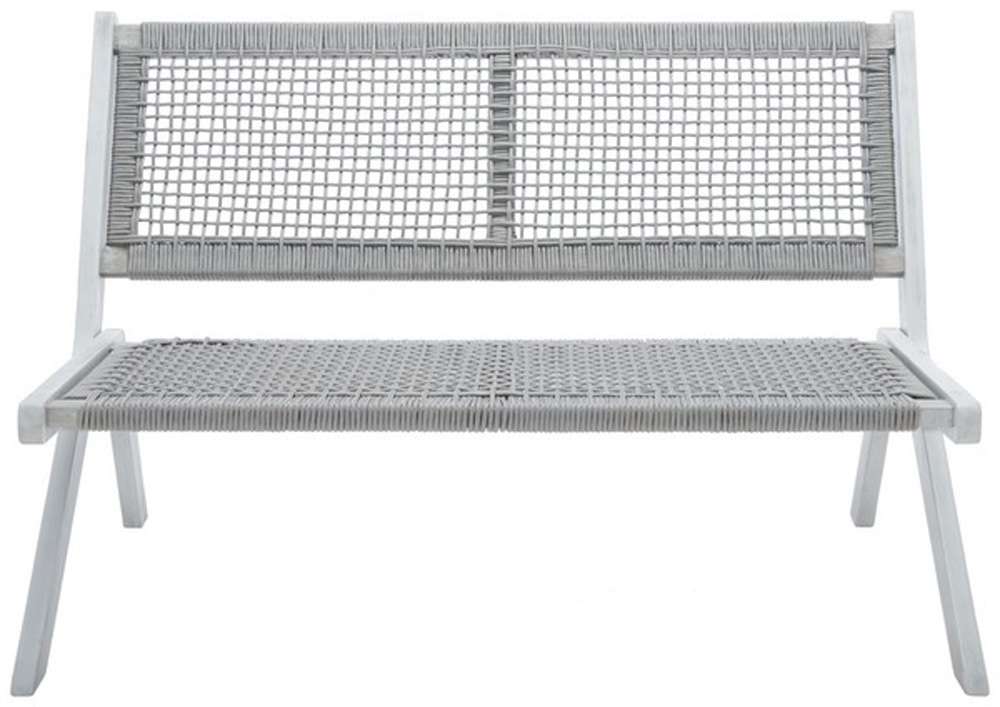 Safavieh - Kobina Outdoor Bench - Grey - Grey - PAT7304B veiw 1