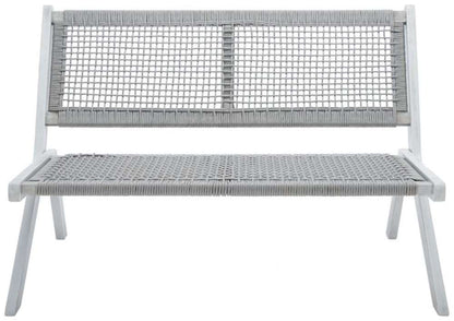 Safavieh - Kobina Outdoor Bench - Grey - Grey - PAT7304B veiw 1