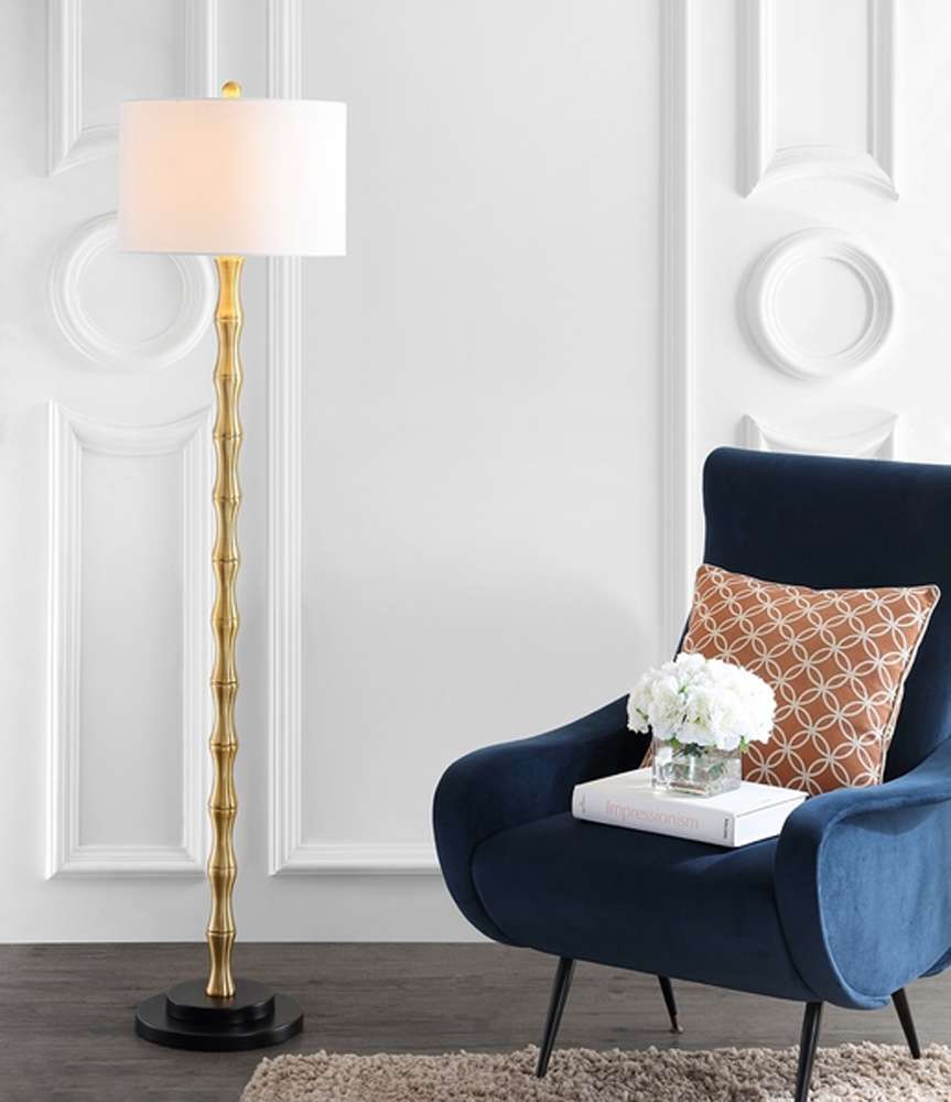 Safavieh - Kolten Floor Lamp - Brass - FLL4045A veiw 2