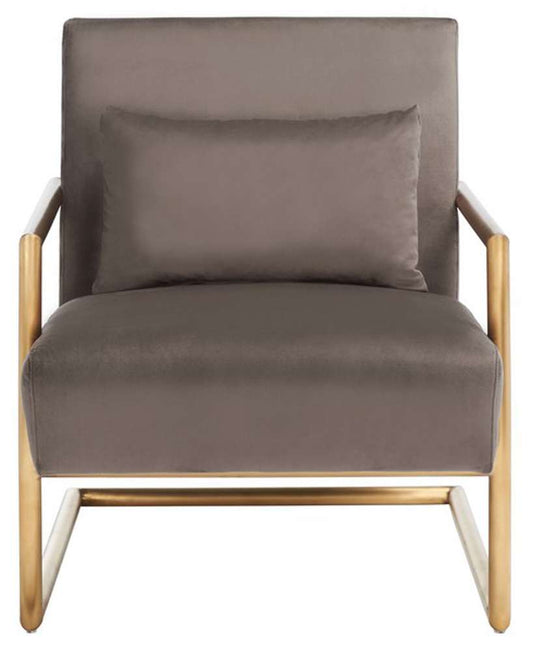 Safavieh - Konomi Arm Chair - Dark Taupe - ACH5204A veiw 1