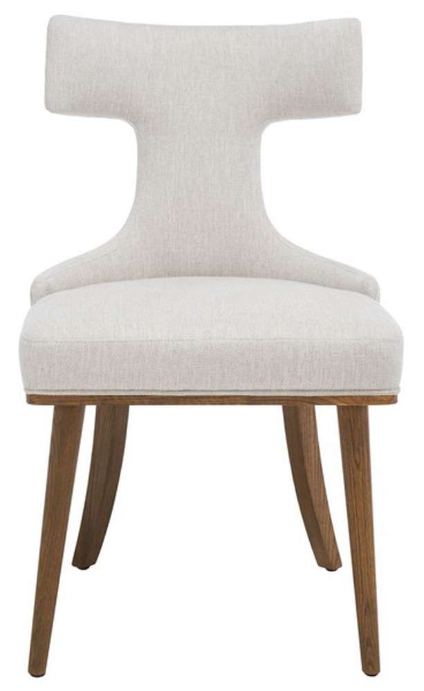 Safavieh - Couture - Krisalyn Linen Dining Chair - Taupe - SFV5028A veiw 1
