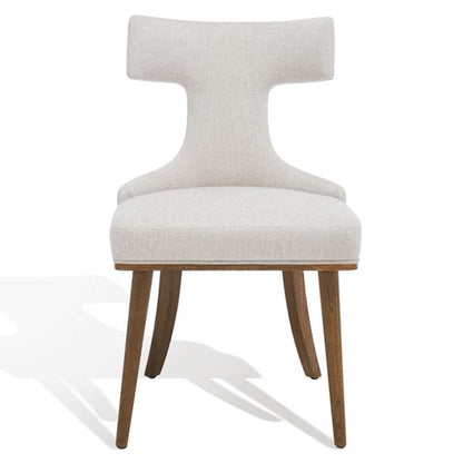 Safavieh - Couture - Krisalyn Linen Dining Chair - Taupe - SFV5028A veiw 2