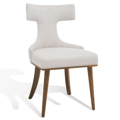 Safavieh - Couture - Krisalyn Linen Dining Chair - Taupe - SFV5028A veiw 4