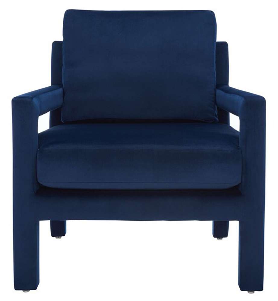 Safavieh - Kye Accent Chair - Navy - ACH1301A veiw 1