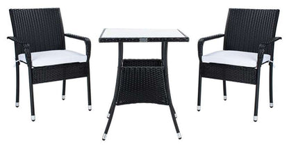 Safavieh - Laban Bistro Set - Black - White - PAT7718A veiw 1