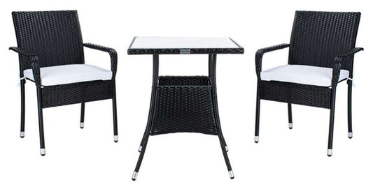 Safavieh - Laban Bistro Set - Black - White - PAT7718A veiw 1