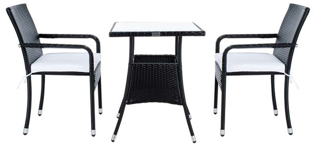 Safavieh - Laban Bistro Set - Black - White - PAT7718A veiw 3