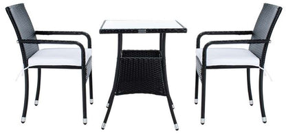 Safavieh - Laban Bistro Set - Black - White - PAT7718A veiw 3