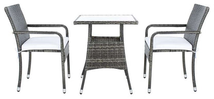 Safavieh - Laban Bistro Set - Grey Brown - White - PAT7718C veiw 3