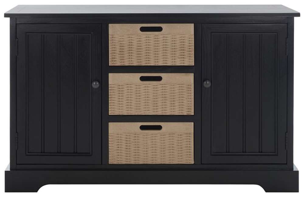 Safavieh - Landers 2Dr & 3 Removable Bask - Black - CNS5736B veiw 1