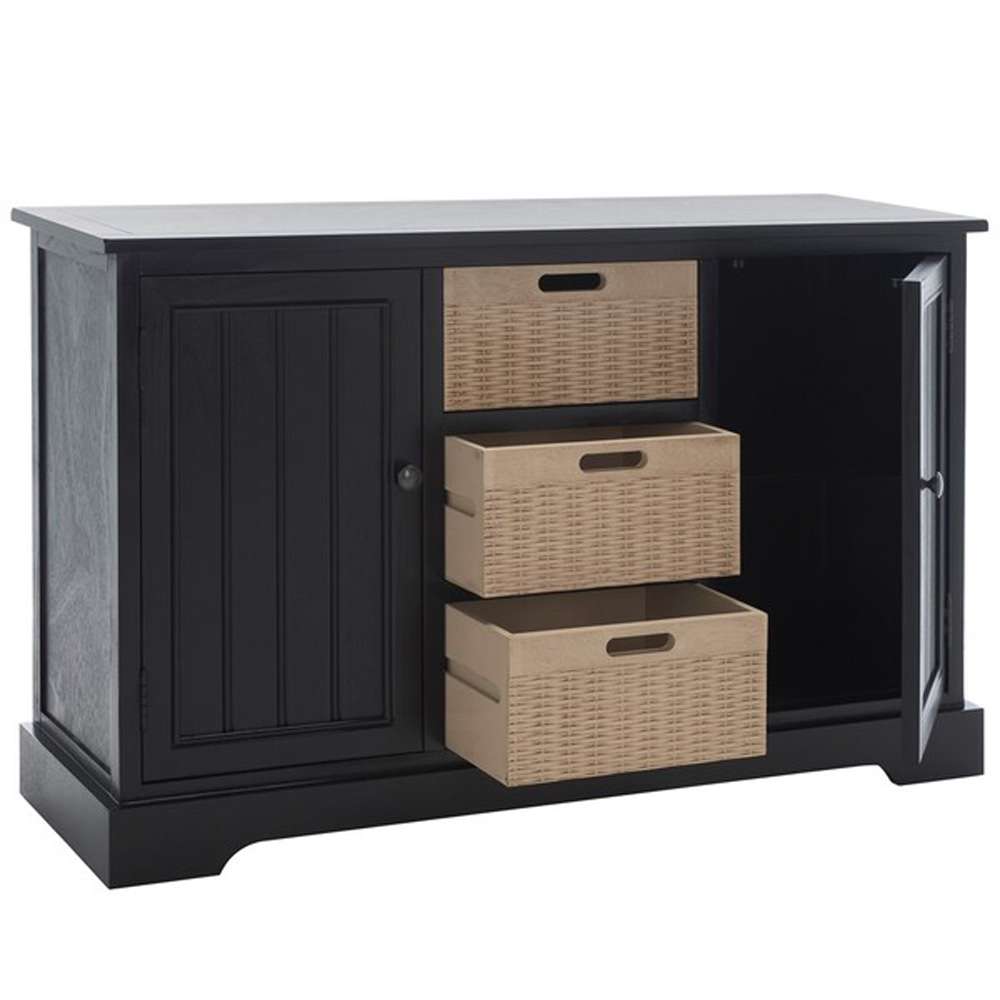 Safavieh - Landers 2Dr & 3 Removable Bask - Black - CNS5736B veiw 2