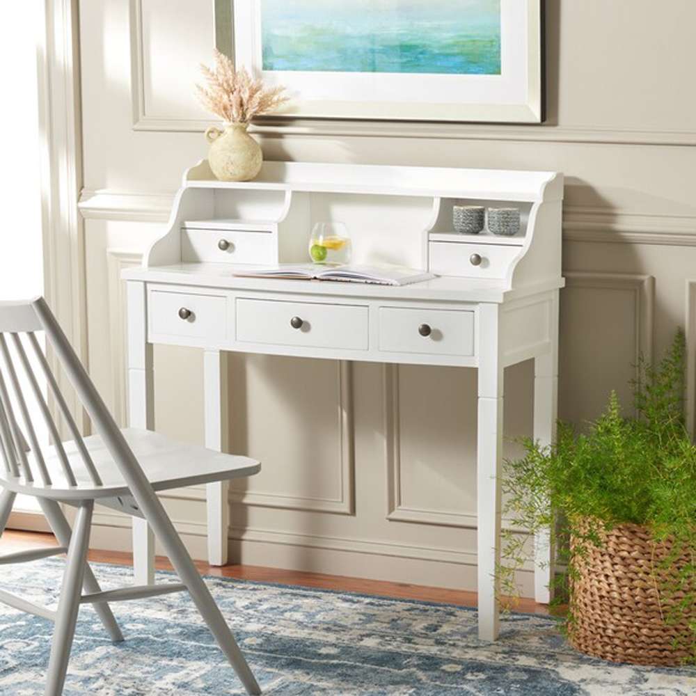 Safavieh - Landon Writing Desk - White - AMH6516D veiw 3