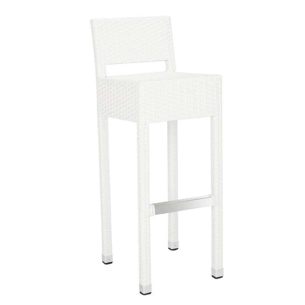Safavieh - Landry Barstool - White - FOX5212C veiw 3