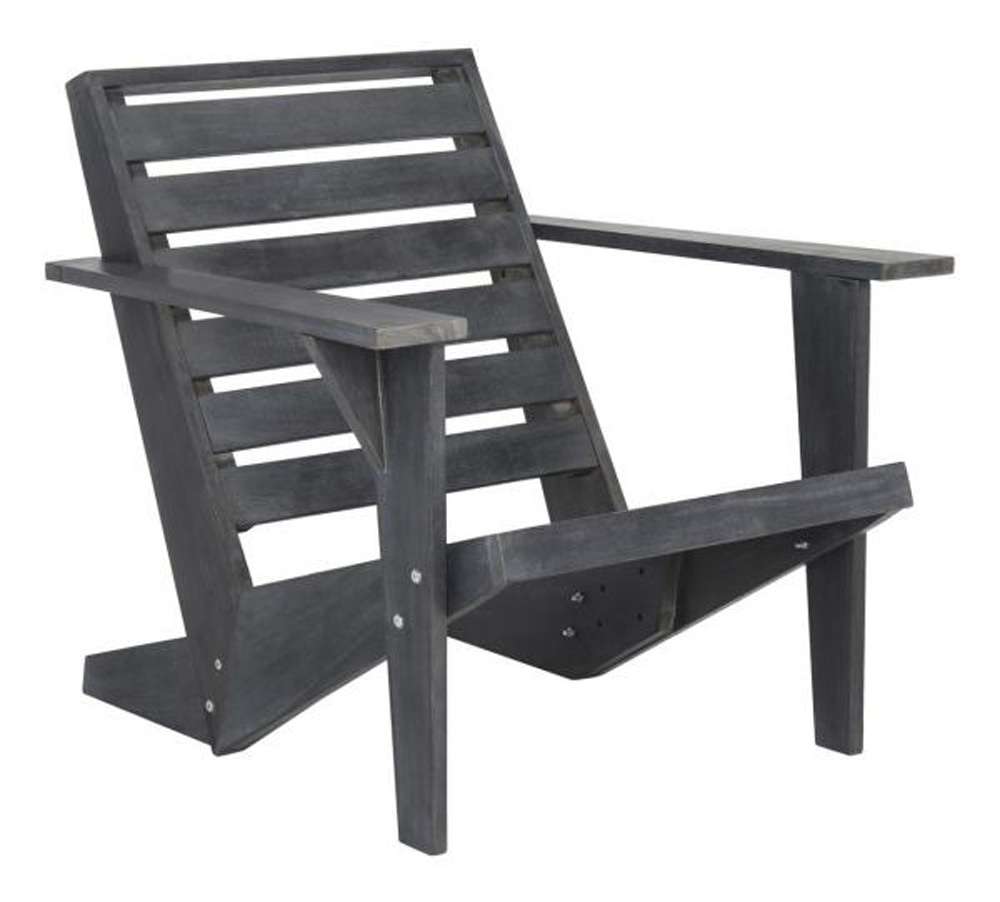 Safavieh - Lanty Adirondack Chair - Dark Slate Gray - PAT6746B veiw 3