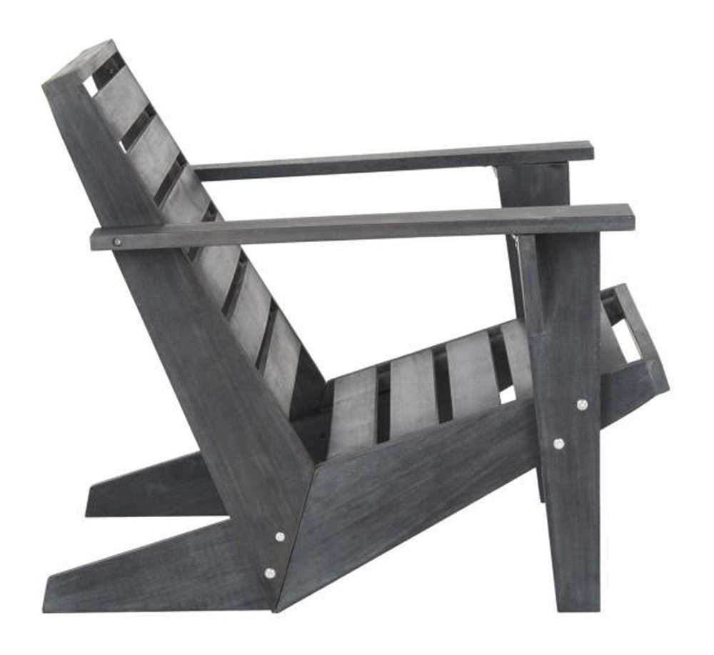 Safavieh - Lanty Adirondack Chair - Dark Slate Gray - PAT6746B veiw 4