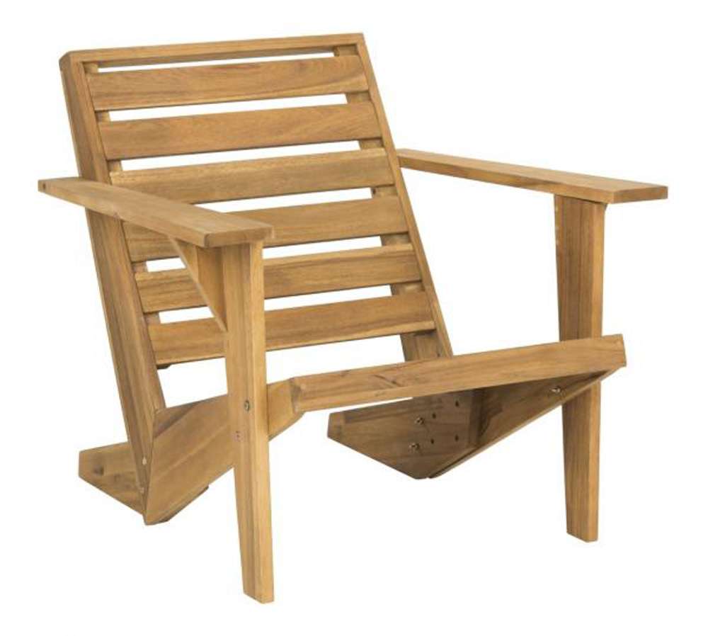 Safavieh - Lanty Adirondack Chair - Natural - PAT6746A veiw 4