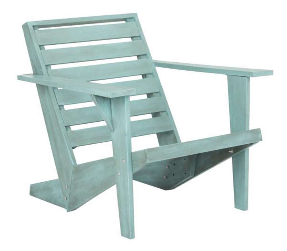 Safavieh - Lanty Adirondack Chair - Oriental Blue - PAT6746C veiw 4