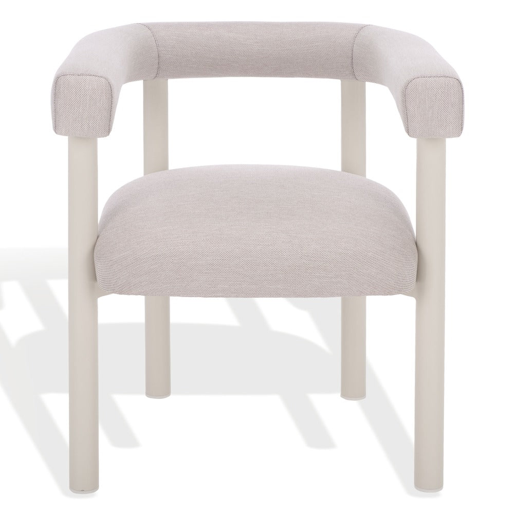 Safavieh - Larissa Patio Dining Chair / White / Beige - CPT4021A view 1