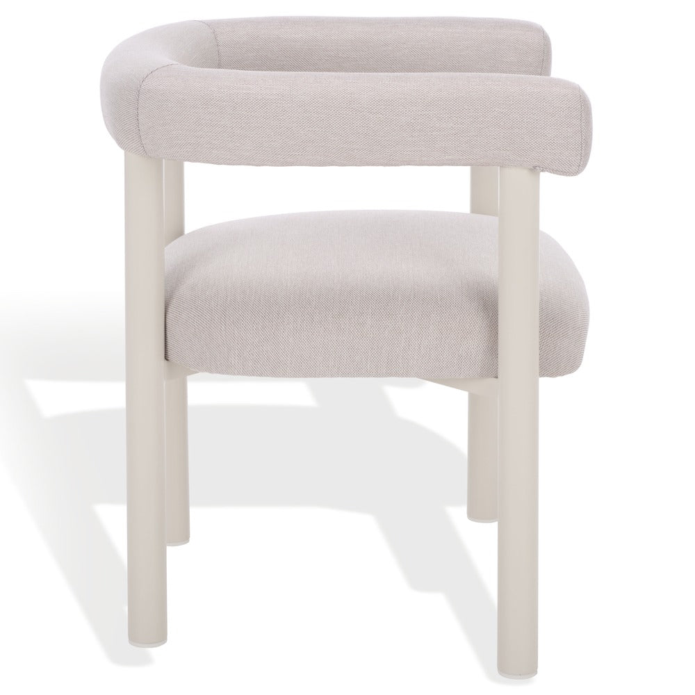 Safavieh - Larissa Patio Dining Chair / White / Beige - CPT4021A view 2