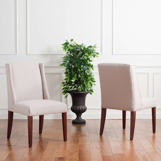 Safavieh - Lauren Side Chair - Taupe  (Set of 2) - MCR4535A-SET2 veiw 1