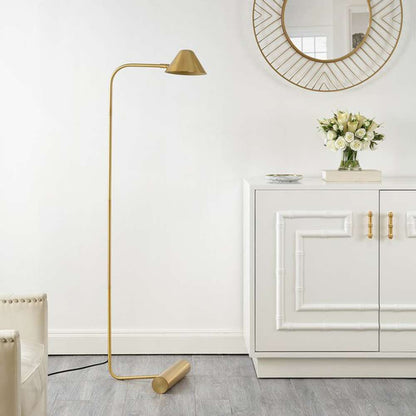 Safavieh - Laverne 62in Floor Lamp - Brass - FLL4113A veiw 1