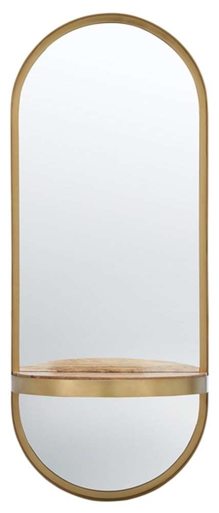 Safavieh - Laycie 18in Mirror - Brass - MRR3064A veiw 1