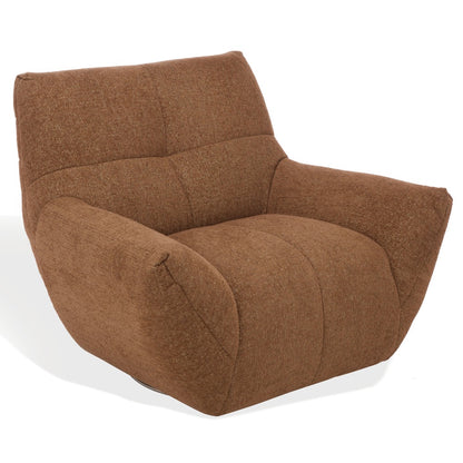 Safavieh - Layletta Swivel Chair / Brown - SFV2409B view 3