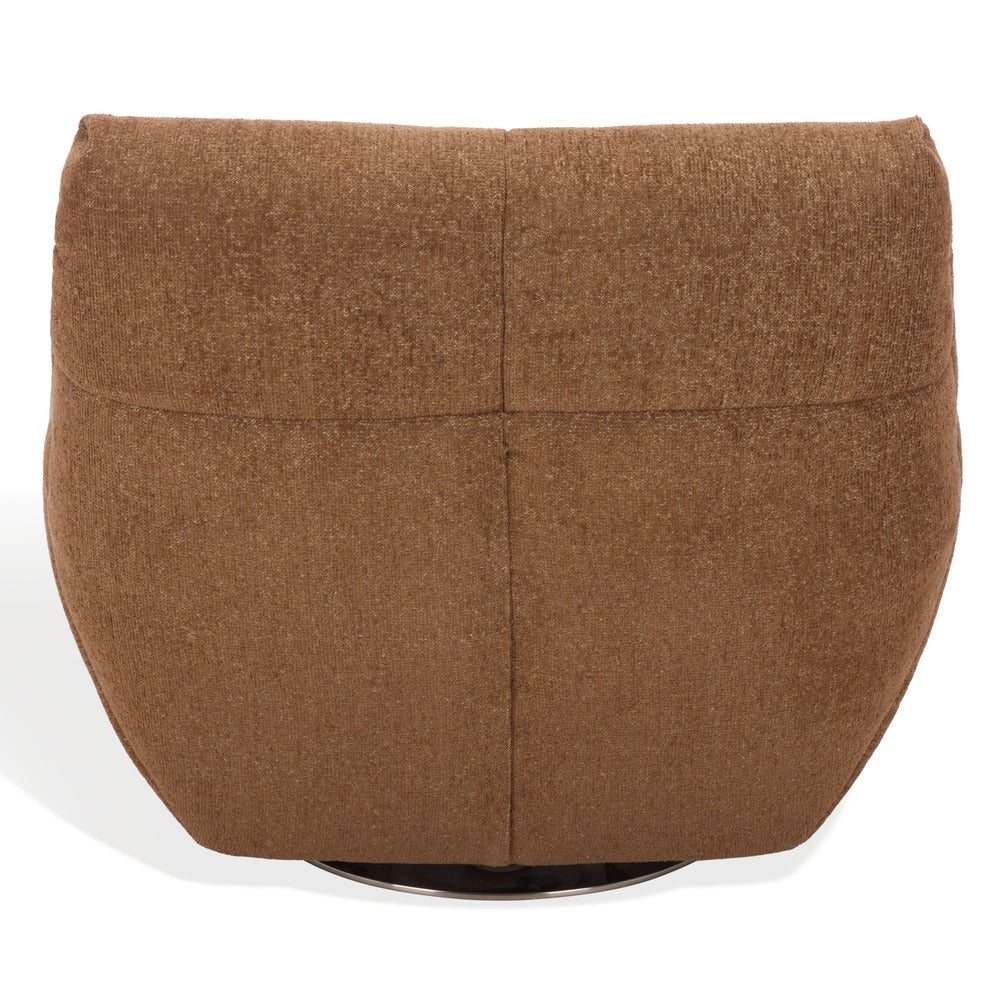 Safavieh - Layletta Swivel Chair / Brown - SFV2409B view 5