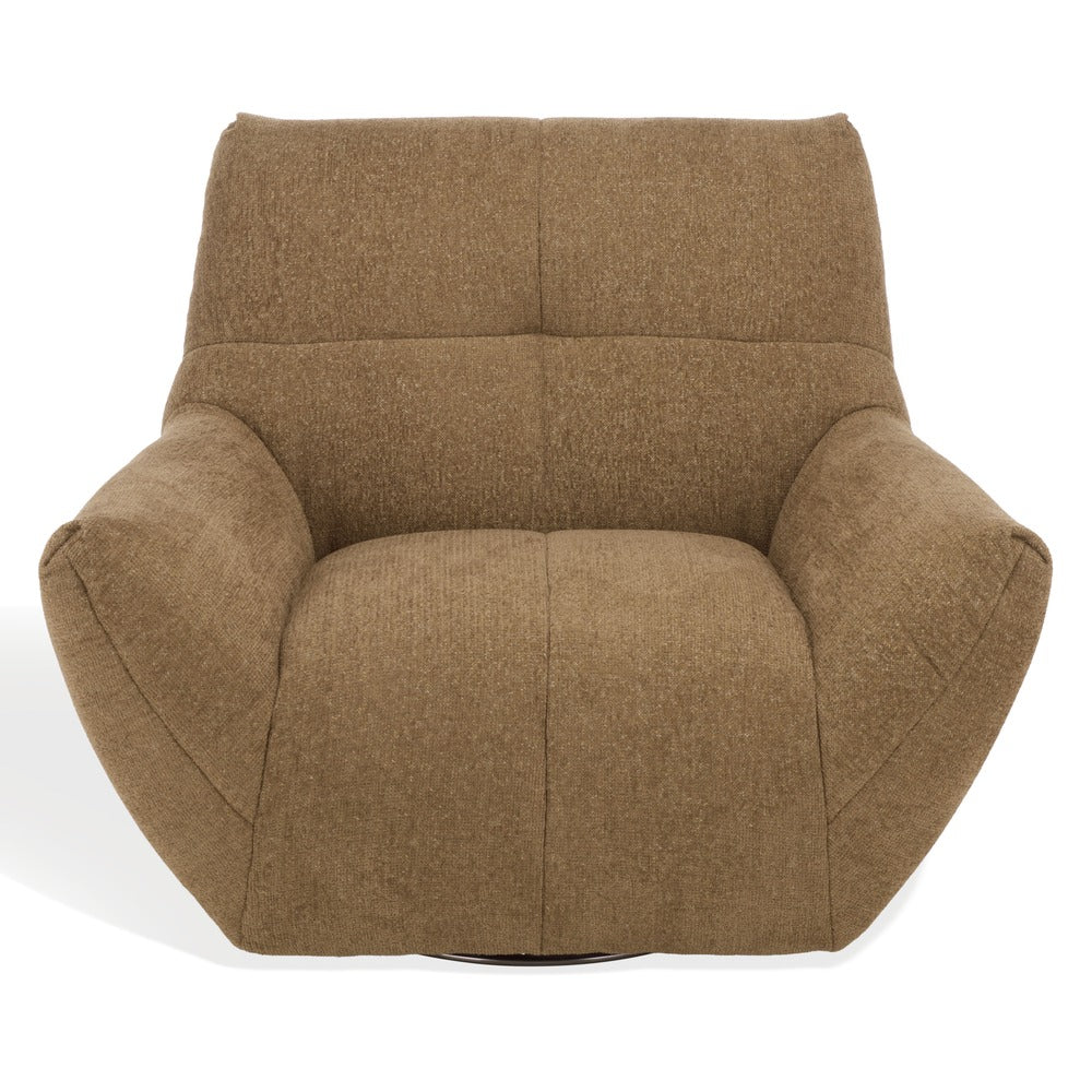 Safavieh - Layletta Swivel Chair / Light Brown - SFV2409A view 1