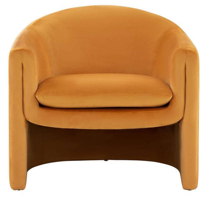 Safavieh - Couture - Laylette Accent Chair - Pumpkin - SFV4771C veiw 1